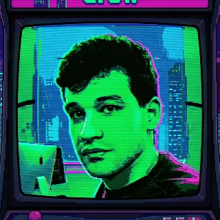 Pixelated portrait of Pedro da Costa e Silva Monteiro